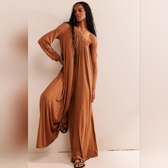 Free People Sunday Stroll Jumper/Camel - Picture 4 of 14